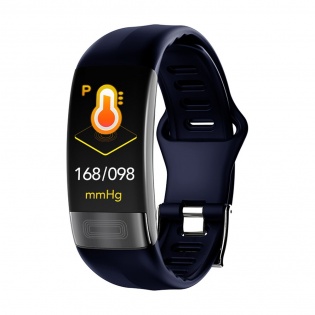Умный фитнес браслет Jiks Fit lite с тонометром и ЭКГ (Синий)