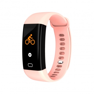 Умный фитнес браслет Lemfo F07 Health с измерением температуры (Розовый)