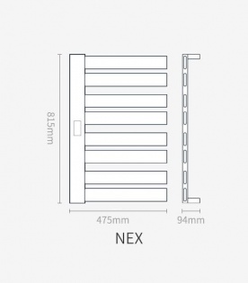 Умный полотенцесушитель Xiaomi OWS NEX (OWS-NEX-260) Silver