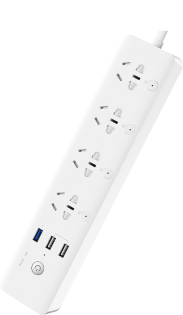 Умный сетевой фильтр Xiaomi Gosund Smart Power Strip CP5 (18W, USB*3)