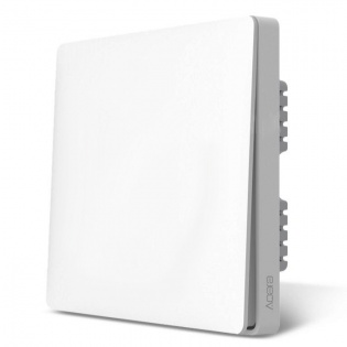 Розумний вимикач (одноклавішний, з нульовою лінією) Xiaomi Aqara D1 ZigBee (QBKG23LM)