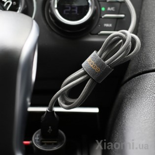 Универсальная лента для кабелей Xiaomi BCASE Manage Cable DSHJ-B-1901 Black 1m