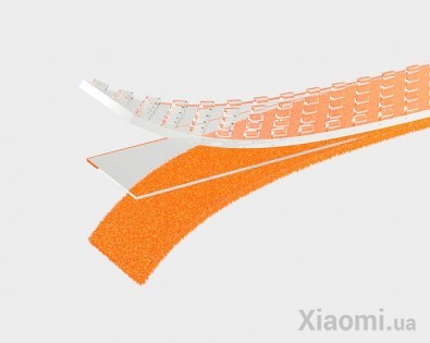 Универсальная лента для кабелей Xiaomi BCASE Manage Cable DSHJ-B-1901 Orange 1m