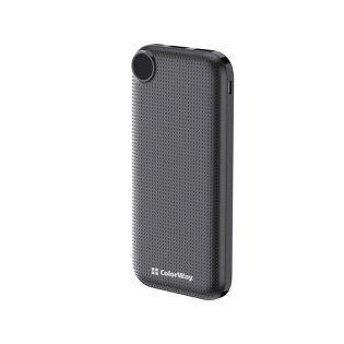 Универсальная батарея ColorWay LCD 10000mAh Black (CW-PB100LPI3BK-PDD)