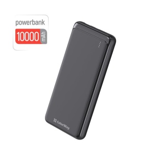 Універсальна батарея ColorWay Slim PD 10000mAh Black (CW-PB100LPG3BK-PD)