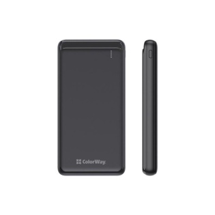 Універсальна батарея ColorWay Slim PD 10000mAh Black (CW-PB100LPG3BK-PD)