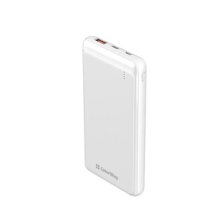 Універсальна батарея ColorWay Slim PD 10000mAh White (CW-PB100LPG3WT-PD)