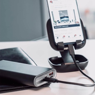 Універсальна мобільна батарея 4smarts Enterprise 2 20000mAh 130W з Quick Charge, PD, Black