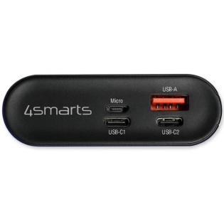 Универсальная мобильная батарея 4smarts Enterprise 2 20000mAh 130W with Quick Charge, PD, Black
