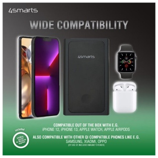 Універсальна мобільна батарея 4smarts VoltHub Graphene UltiMag 20000mAh 200W, Wireless, Black