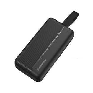 Универсальная мобильная батарея ColorWay High-power 2 30000mAh Black (CW-PB300LPC2BK-PD)