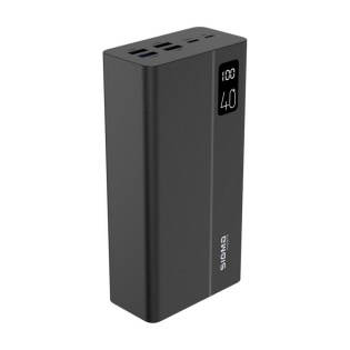 Универсальная мобильная батарея Sigma X-power SI40A3QL 40000mAh Black (4827798424117)_