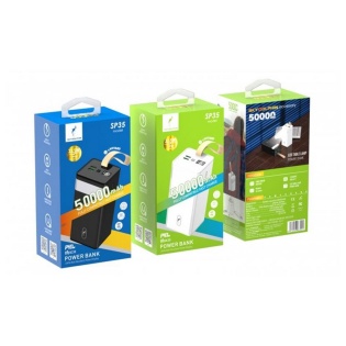 Универсальная мобильная батарея SkyDolphin SP35 50000mAh White (PB-000116)