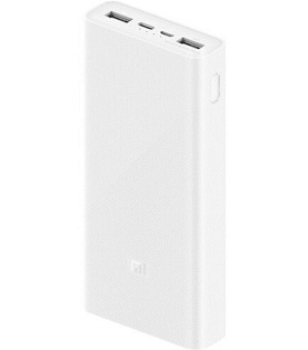 Універсальна мобільна батарея Xiaomi Mi Power Bank 3 20000mAh White PLM18ZM (VXN4258CN)