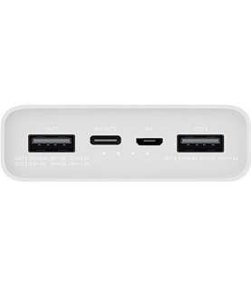 Універсальна мобільна батарея Xiaomi Mi Power Bank 3 20000mAh White PLM18ZM (VXN4258CN)