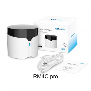 Универсальный Wi-Fi пульт Broadlink BestCon RM4C Pro для автоматизации умного дома (Белый)