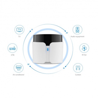 Универсальный Wi-Fi пульт Broadlink BestCon RM4C Pro для автоматизации умного дома (Белый)