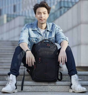 Рюкзак U'REVO large capacity multi-function backpack Black