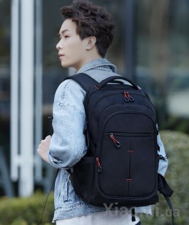 Рюкзак U'REVO large capacity multi-function backpack Black