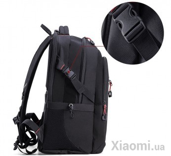 Рюкзак U'REVO large capacity multi-function backpack Black