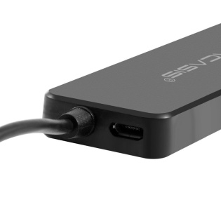USB hub Acasis AB3-L412 на 4 порти USB 3.0 (Чорний)