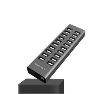 USB hub Acasis H037 на 20 USB портів (Сірий)