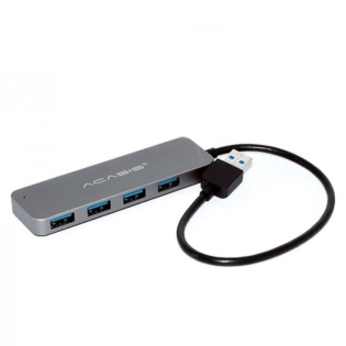 USB hub Acasis HS-080 на 4 порта USB 3.0 (Серебристый)