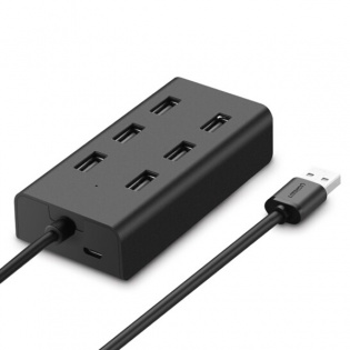 USB hub Ugreen CR130 (Черный)