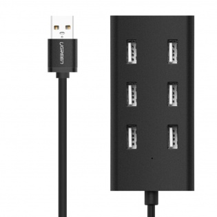 USB hub Ugreen CR130 (Черный)