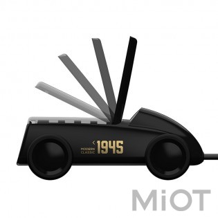 Адаптер USB Hub Xiaomi BCASE Retro Classic Car Usb Splitter Festive Black