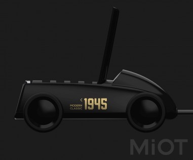 Адаптер USB Hub Xiaomi BCASE Retro Classic Car Usb Splitter Festive Black