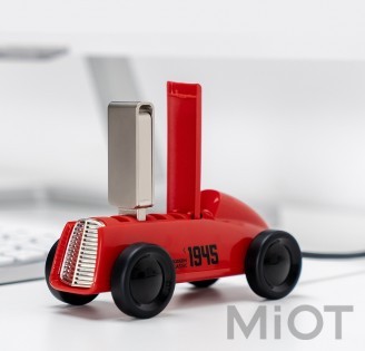 Адаптер USB Hub Xiaomi BCASE Retro Classic Car Usb Splitter Festive Red