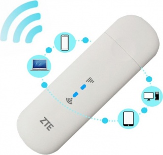 USB модем ZTE MF79u с WiFi модулем (Белый)