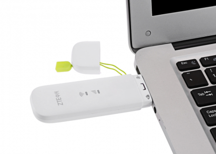 USB модем ZTE MF79u с WiFi модулем (Белый)