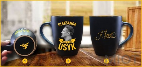 Офіційна чашка від Олександра Усика та команди RTF 330 мл MUG (MUG-BLYL-RTF)