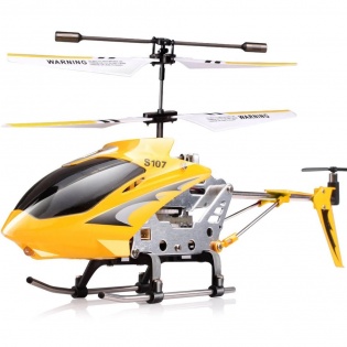 Вертоліт Syma S107G на інфрачервоному управлінні з гіроскопом (Жовтий)