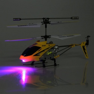 Вертолет Syma S107G на инфракрасном управлении с гироскопом (Желтый)