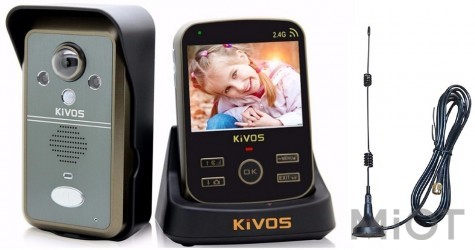 Відеодомофон дверний Kivos KDB302A+