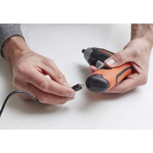 Викрутка акумуляторна BLACK&DECKER 3.6 В Li-Ion BCF611CK-QW (Чорний)