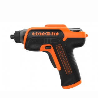 Викрутка акумуляторна BLACK+DECKER CS36BSC-QW LI-ION 3.6 В та 8 насадок (Чорно-помаранчевий)