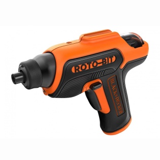 Викрутка акумуляторна BLACK+DECKER CS36BSC-QW LI-ION 3.6 В та 8 насадок (Чорно-помаранчевий)