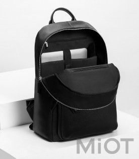 Рюкзак шкіряний Xiaomi VLLICON Black