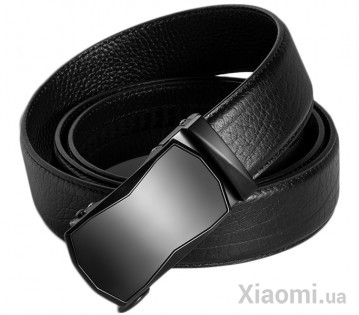 Ремень кожаный Xiaomi VLLICON Automatic Buckle Belt Black 120 cm