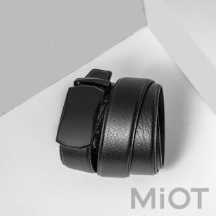 Ремінь шкіряний Xiaomi VLLICON Automatic Buckle Belt Black 120 cm