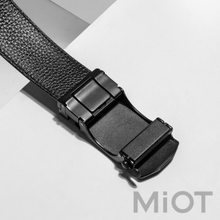 Ремінь шкіряний Xiaomi VLLICON Automatic Buckle Belt Black 120 cm