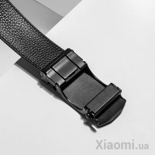 Ремень кожаный Xiaomi VLLICON Automatic Buckle Belt Black 120 cm
