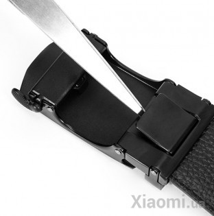 Ремень кожаный Xiaomi VLLICON Automatic Buckle Belt Black 120 cm