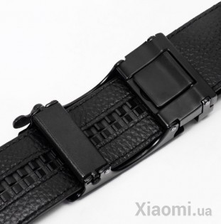 Ремень кожаный Xiaomi VLLICON Automatic Buckle Belt Black 120 cm