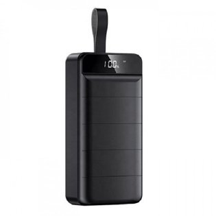 Зовнішній акумулятор із ліхтариком 50000 mAh 3x USB Remax RPP-185 (Чорний)