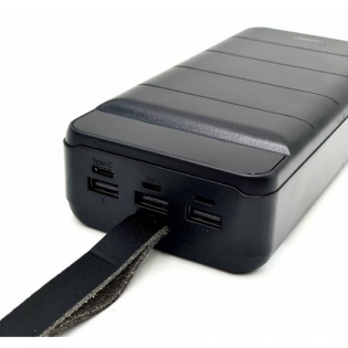 Зовнішній акумулятор із ліхтариком 50000 mAh 3x USB Remax RPP-185 (Чорний)